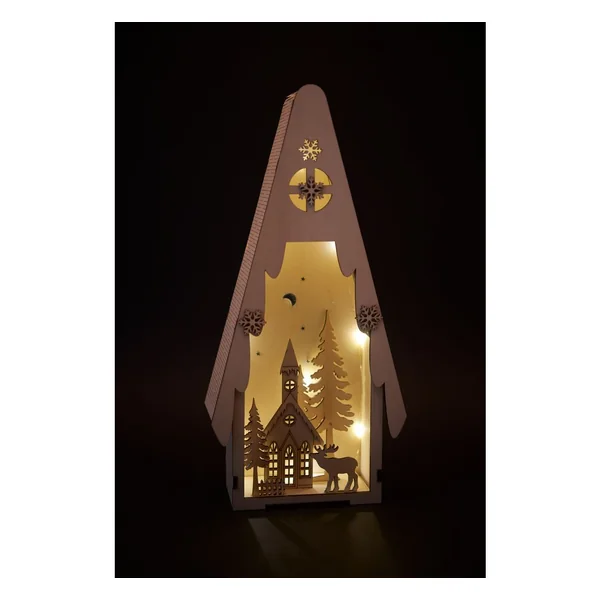 Sapin lumineux scène hivernale VBS, éclairage LED