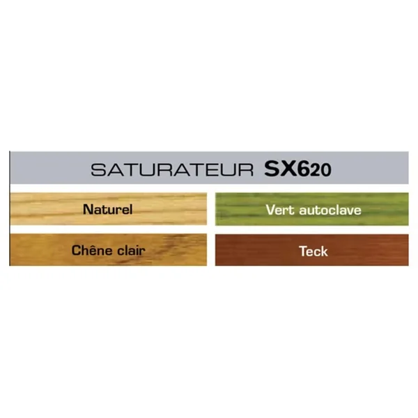 Saturateur Bois de jardin CECIL SX620 Teck