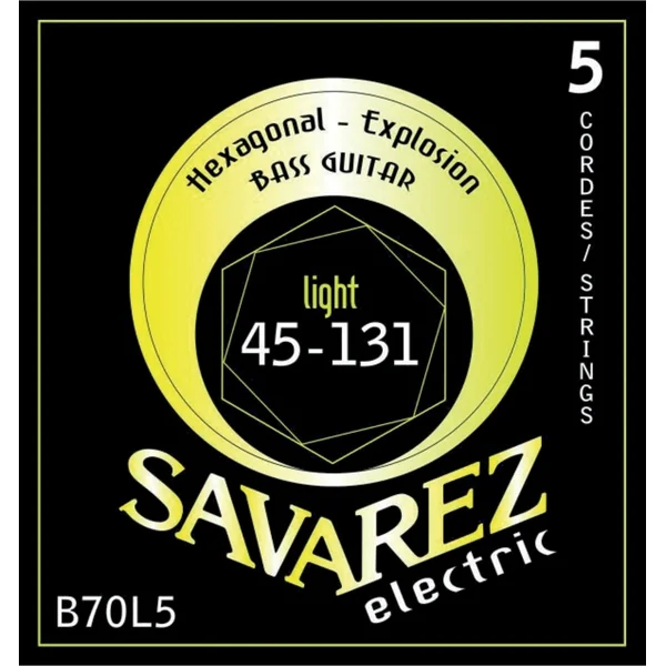 Savarez E-Bass Strings Hexagonal Explosion - 5-str. Light (B70L5)