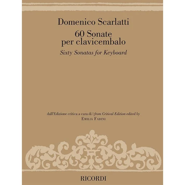 Scarlatti D. 60 Sonates Clavecin