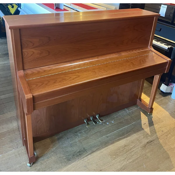SCHIMMEL C120 Twintone Silent Piano Droit Noyer Satiné