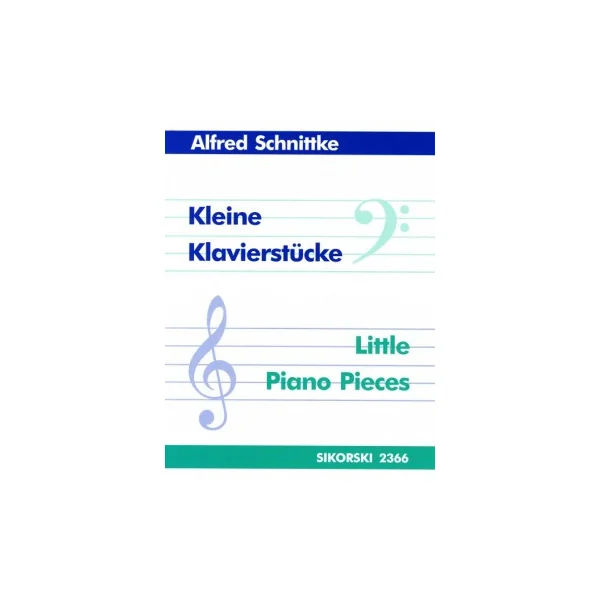 Schnittke A. Kleine Klavierstucke Piano
