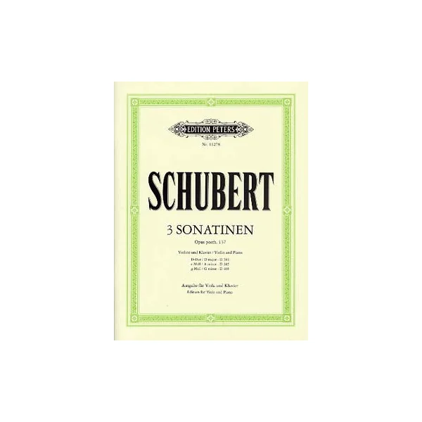 Schubert F. Sonatines OP Post 137 Violon-3