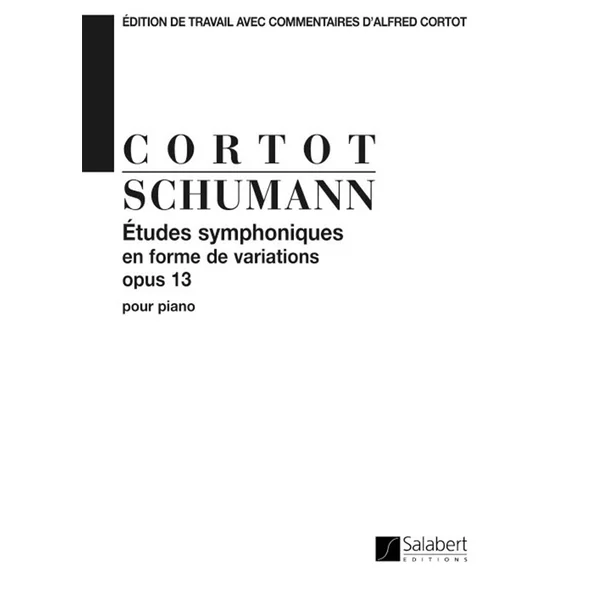 Schumann R. Etudes Symphoniques OP 13 Piano-1