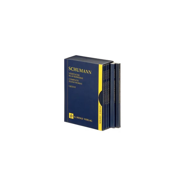 Schumann R. Toutes Les Oeuvres Completes: 6 Volumes Piano Edition D'etude