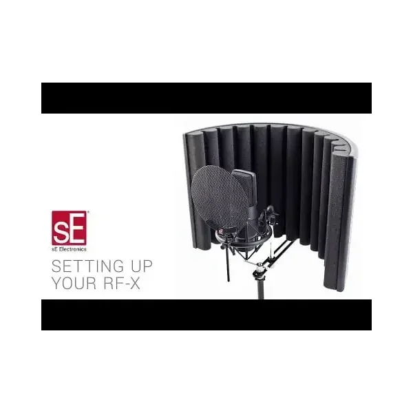 sE Electronics RF-X Reflexion Filter: Kristalheldere Zangopnames