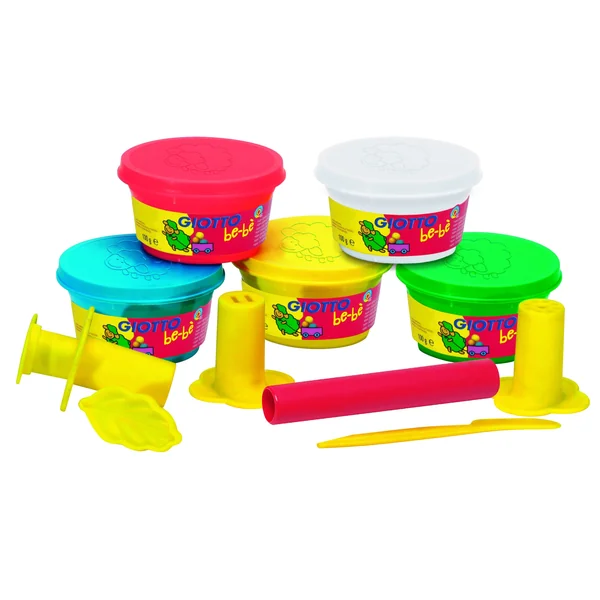 Seau 5 pots 100 gr pâte à modeler