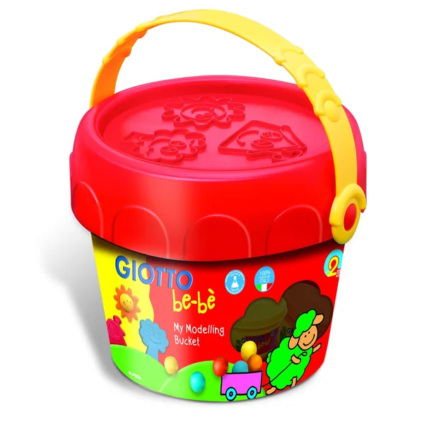 Seau 5 pots 100 gr pâte à modeler