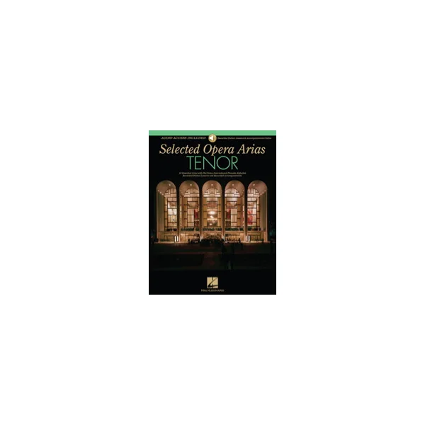 Selected Opera Arias Tenor
