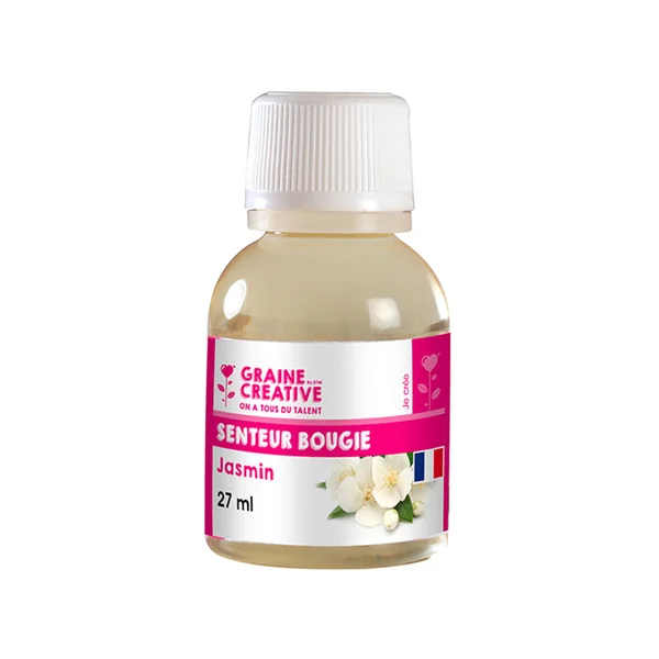 Senteur / fragrance pour bougie jasmin - 27 ml