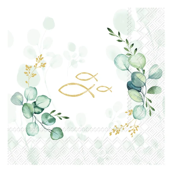 Serviette « Eucalyptus Fish »