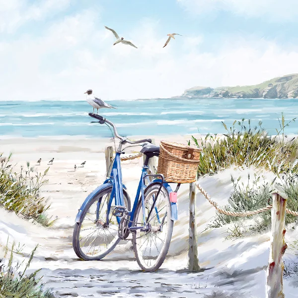Serviette « Pause à la plage »