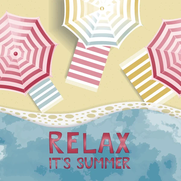 Serviette « Relax , it's summer »
