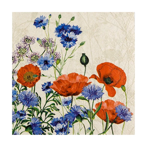 Serviette « Wild Poppies »