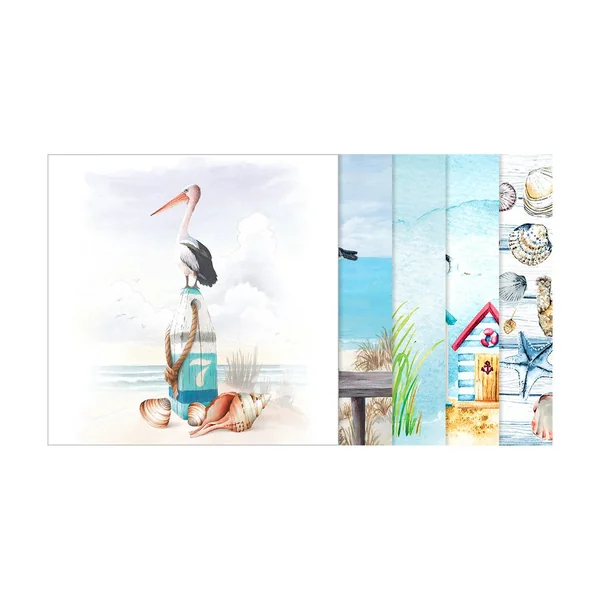 Serviettes VBS - Set « Beach »