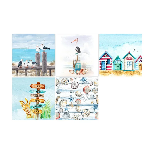 Serviettes VBS - Set « Beach »