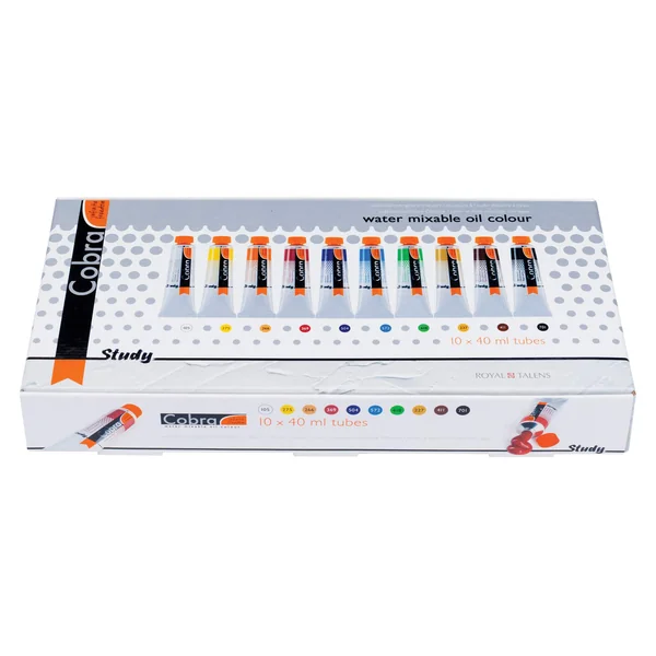 Set 10 tubes 40 ml peinture à huile Cobra Study