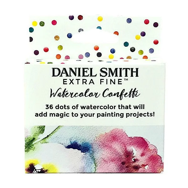 Set Aquarelle Extra-Fine Dot Card 36 couleurs thème "Confetti"- Daniel Smith