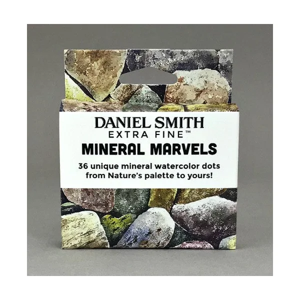 Set Aquarelle Extra-Fine Dot Card 36 couleurs thème "Mineral"- Daniel Smith