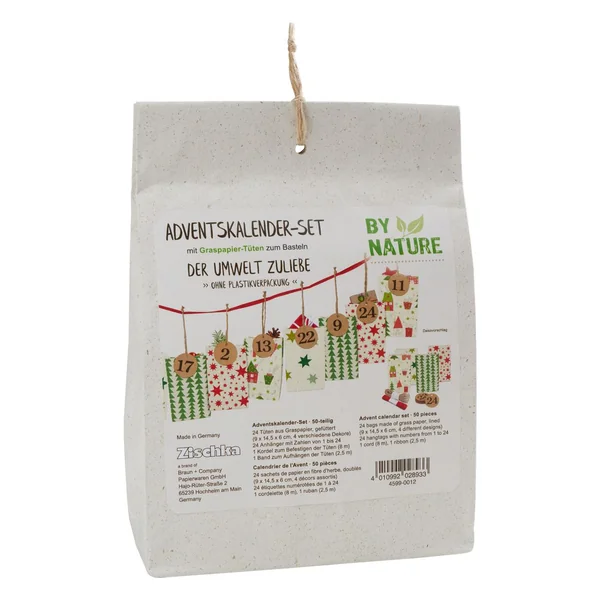 Set calendrier de l'Avent « By Nature »
