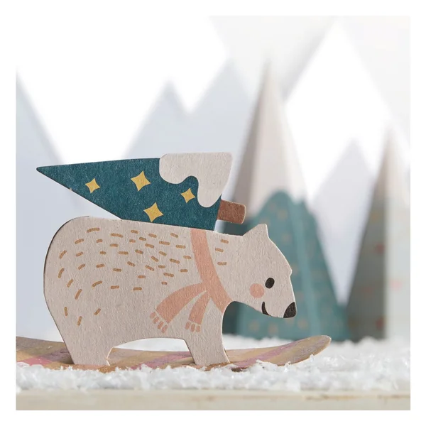 Set calendrier de l'Avent « Snow Village »