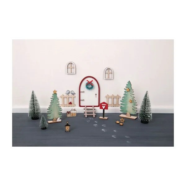Set créatif en bois « Porte de lutin Nisse »