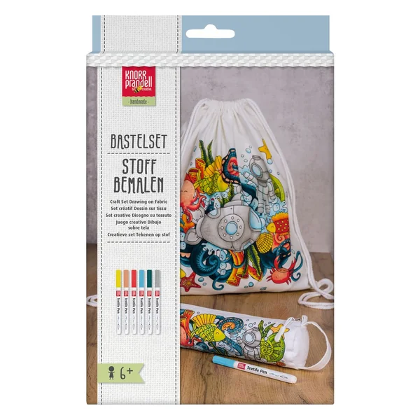 Set créatif sac à dos et trousse « Seaworld »