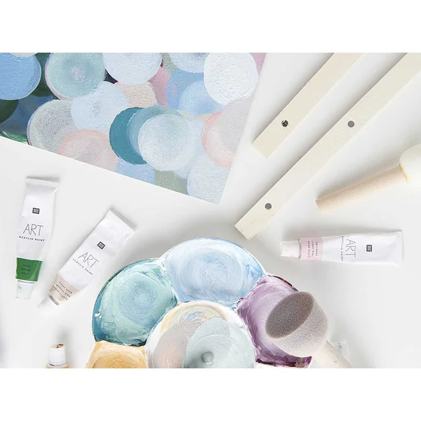 Set de 12 tubes de peinture acrylique - Terre