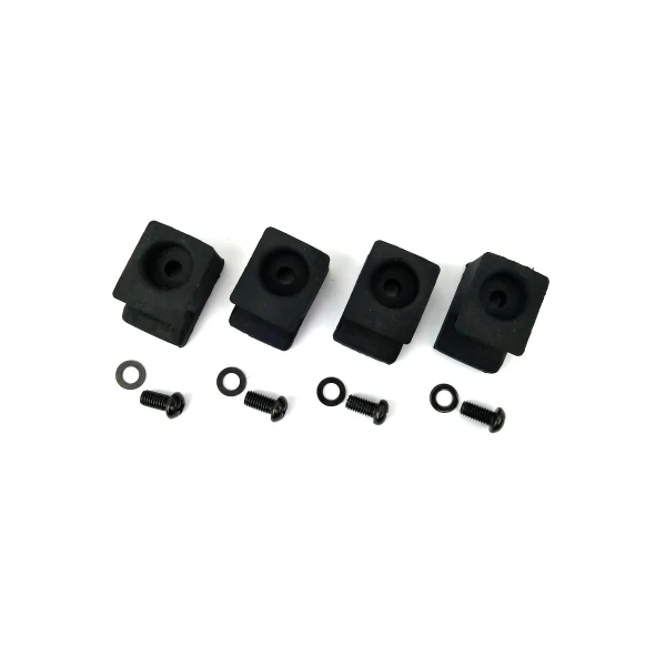 Set de 4 cahoutchouc pour fixation lest sur embase Gravity WB 123