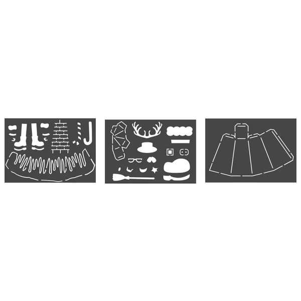 Set de gabarits VBS « Boîtes de Noël »