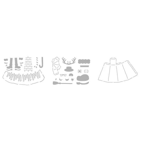 Set de gabarits VBS « Boîtes de Noël »