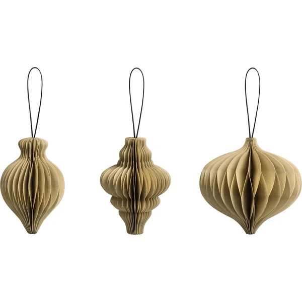 Set de gouttes en papier alvéolé