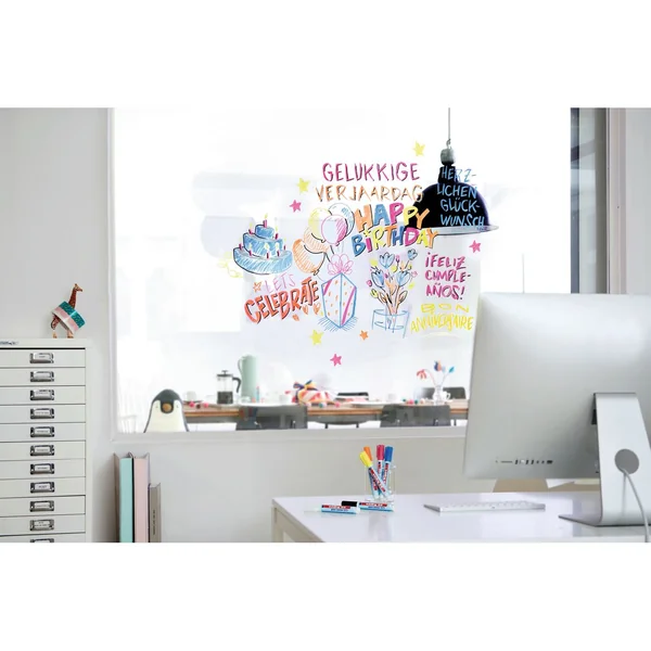Set de marqueurs pour verre edding 95