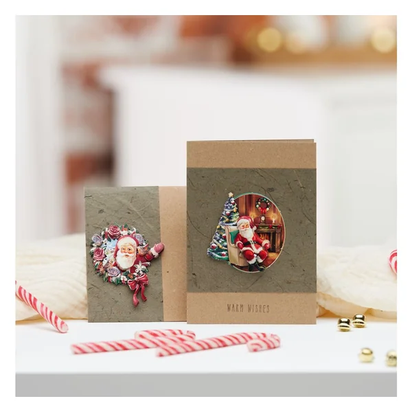 Set de motifs 3D pré-estampés « From Santa with love »