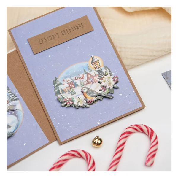 Set de motifs 3D pré-estampés « From Santa with love »