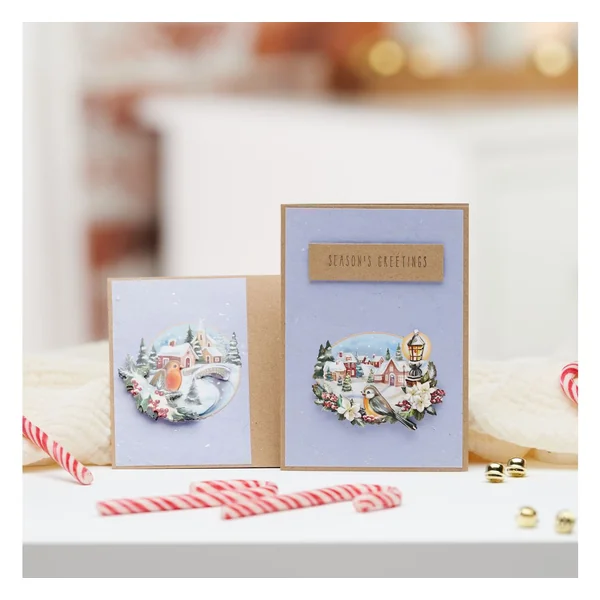 Set de motifs 3D pré-estampés « From Santa with love »