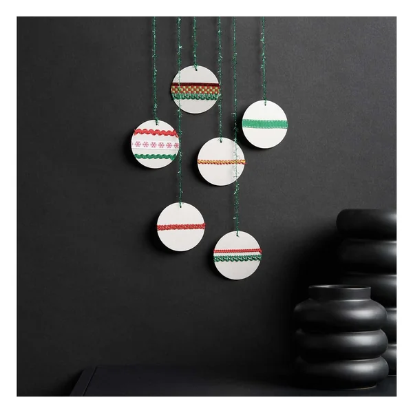 Set de rubans Rico Design « Lucky dip », Rouge-Vert