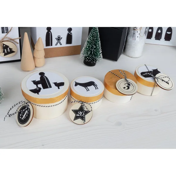 Set de tampons Clear Stamps « Crèche »