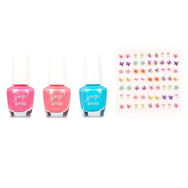 Set de vernis et stickers ongles - Souza