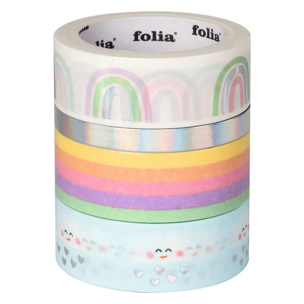 Set de washi tapes « Hot Foil Rainbow »