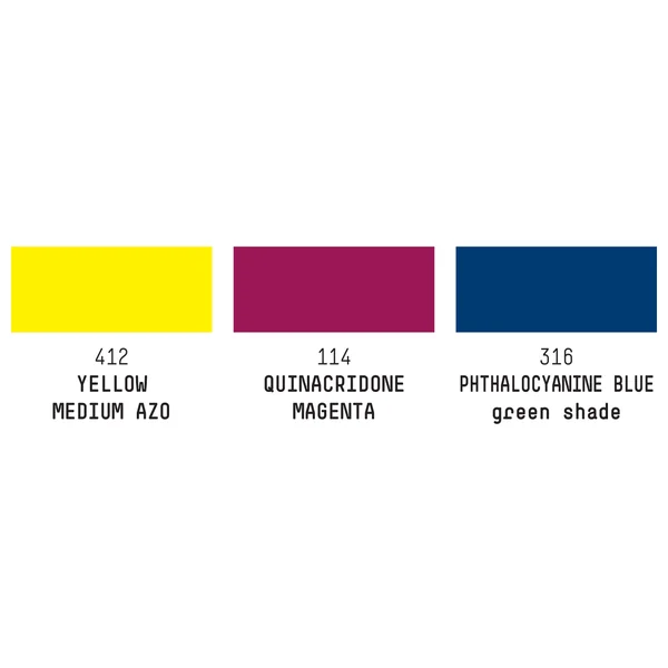 Set Liquitex INK couleurs primaires 3 x 30 ml + 1 medium de lissage 118 ml -"Pouring technique"- Liquitex