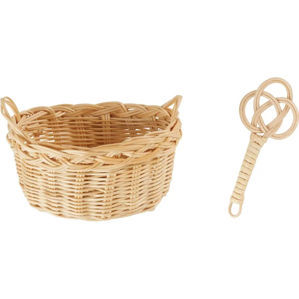 Set lutin « Panier à linge & battoir à tapis »