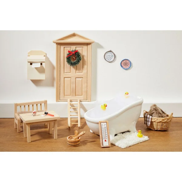 Set lutin « Table, banc & chaise »