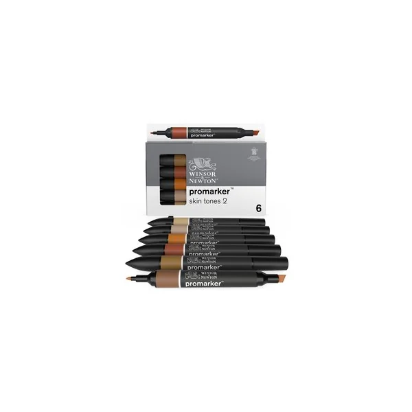 Set Marqueur Promarker assortiment 6 tons chair Set 2
