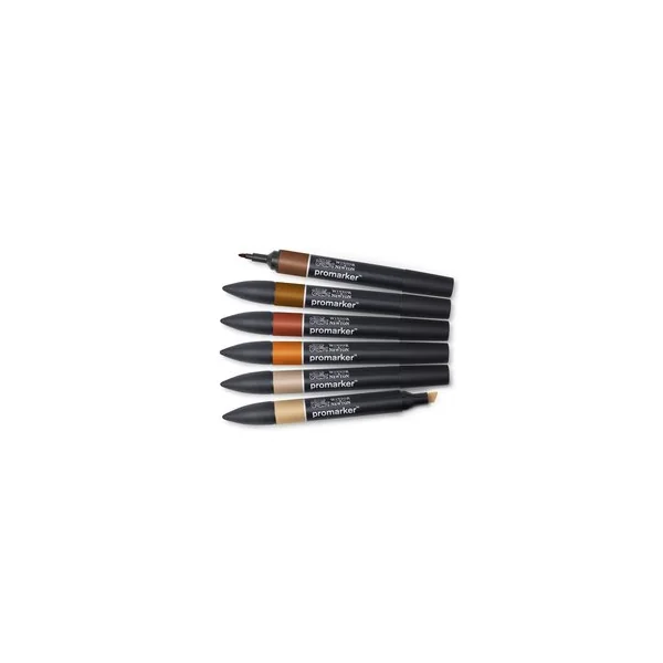 Set Marqueur Promarker assortiment 6 tons chair Set 2