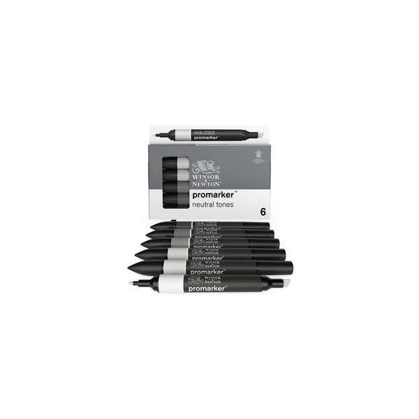 Set Marqueur Promarker assortiment 6 tons neutres