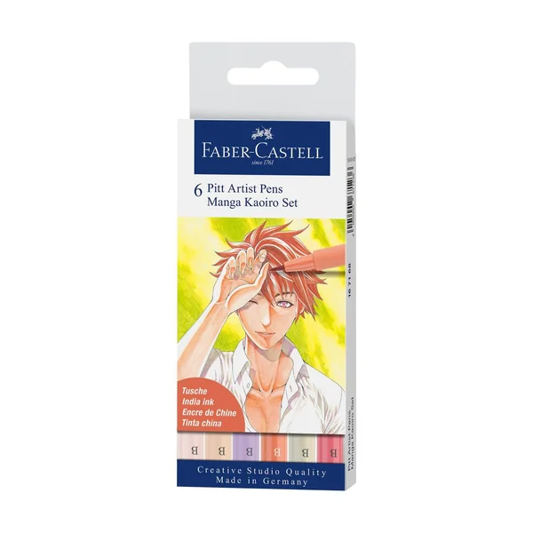Set Pitt Artist Pen Manga Kaoiro Faber-Castell