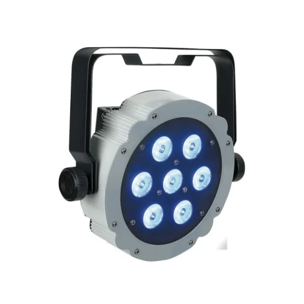 Showtec COMPACT PAR 7 TRI : projecteur par led slim / leds tricolores
