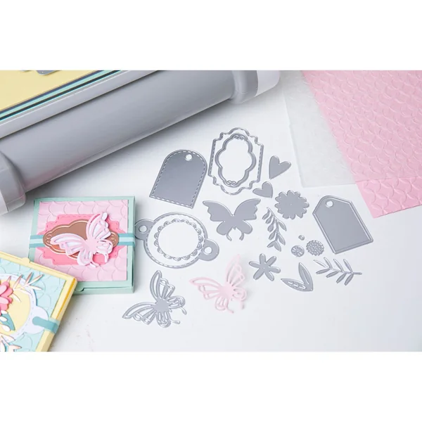 Sizzix Big Shot Plus White & Gray « Starter Kit »