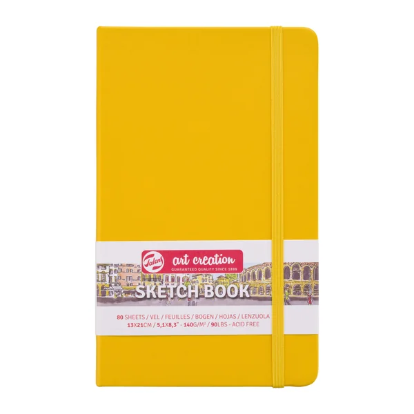 Sketchbook Art Création 80 feuilles 140g/m² Jaune - 5 formats